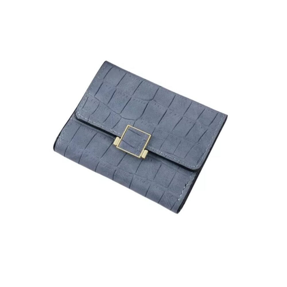 Crocodile Wallet Baby Light Blue Chic Boutique Style